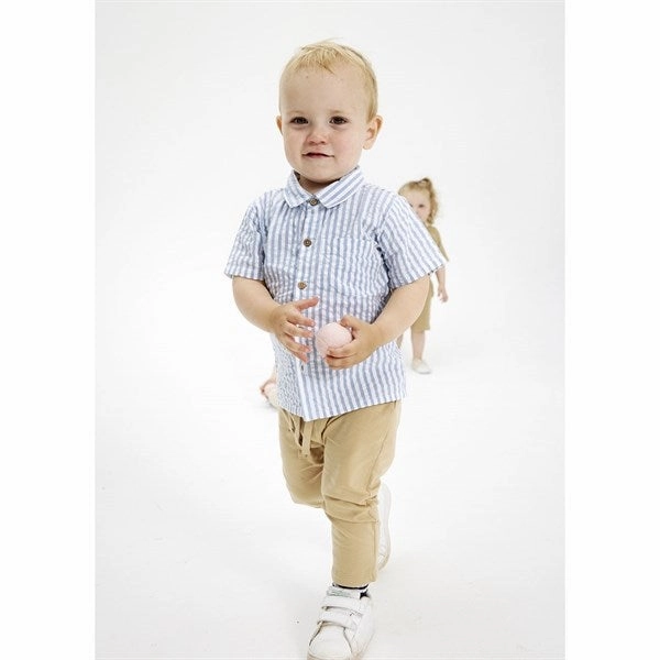 THE NEW Siblings Blue Fog Kojo T-shirt Abrasion resistant