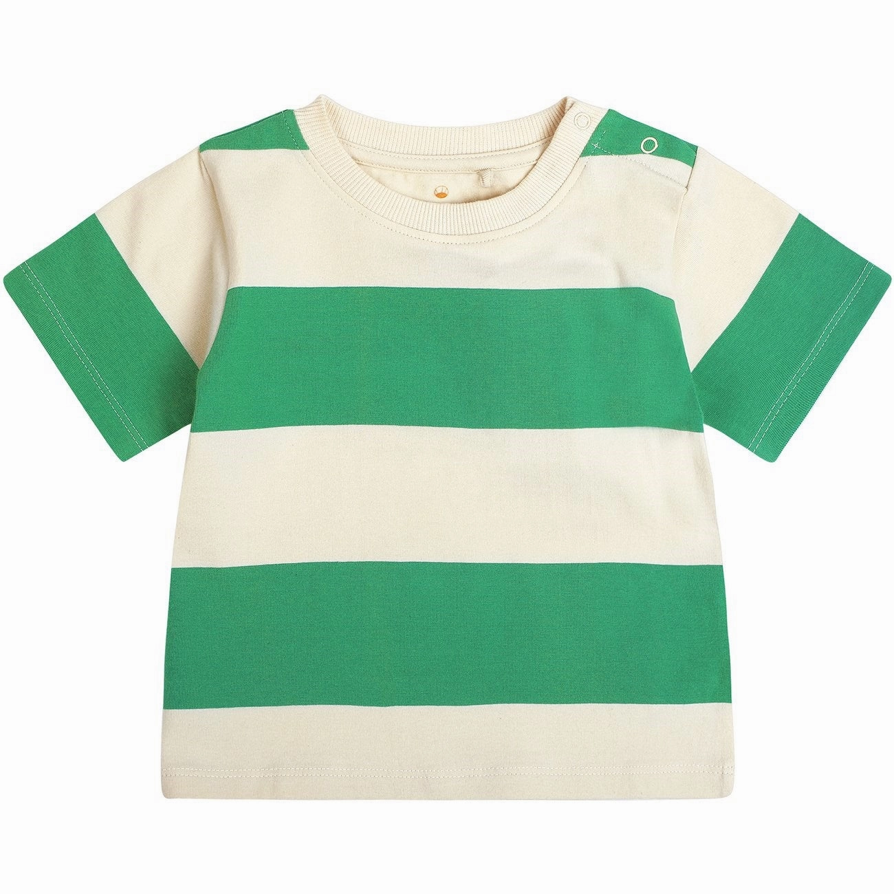 THE NEW Siblings Bright Green Jae Mini T-Shirt Boat Neck