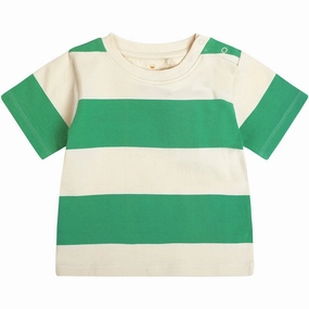 THE NEW Siblings Bright Green Jae Mini T-Shirt Boat Neck