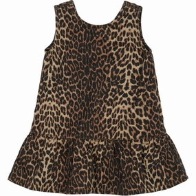 THE NEW Siblings Feather Gray AOP Paloma S_L Denim Dress Functional Style