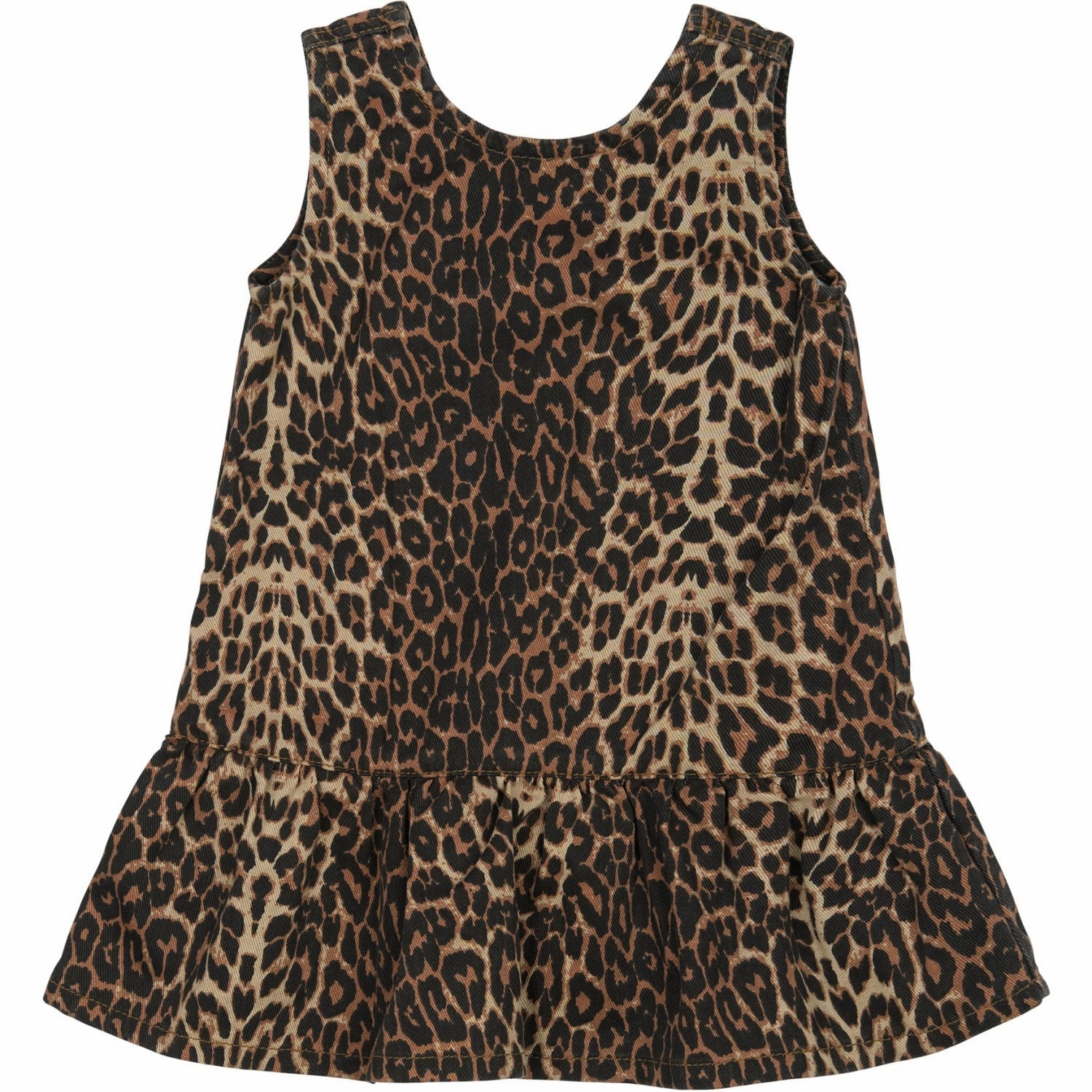 THE NEW Siblings Feather Gray AOP Paloma S_L Denim Dress Functional Style