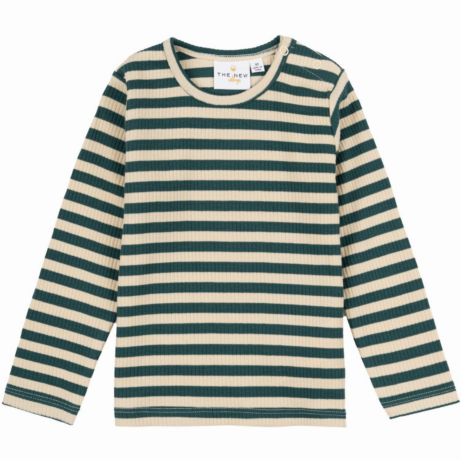 Button Down Design Geometric Print THE NEW Siblings June Bug Fro Uni Rib Blouse