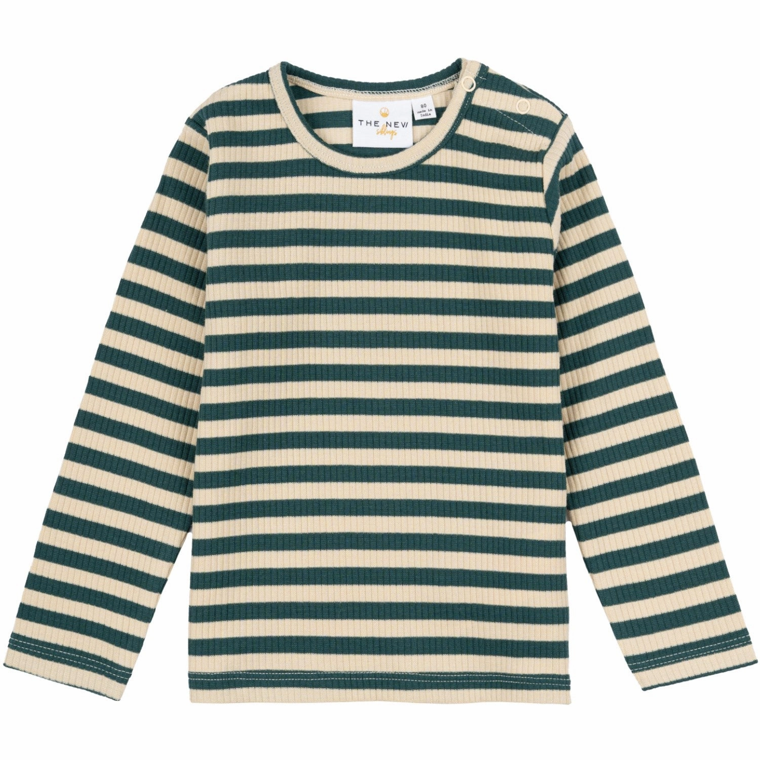 Reinforced Buttonholes THE NEW Siblings June Bug Fro Uni Rib Blouse