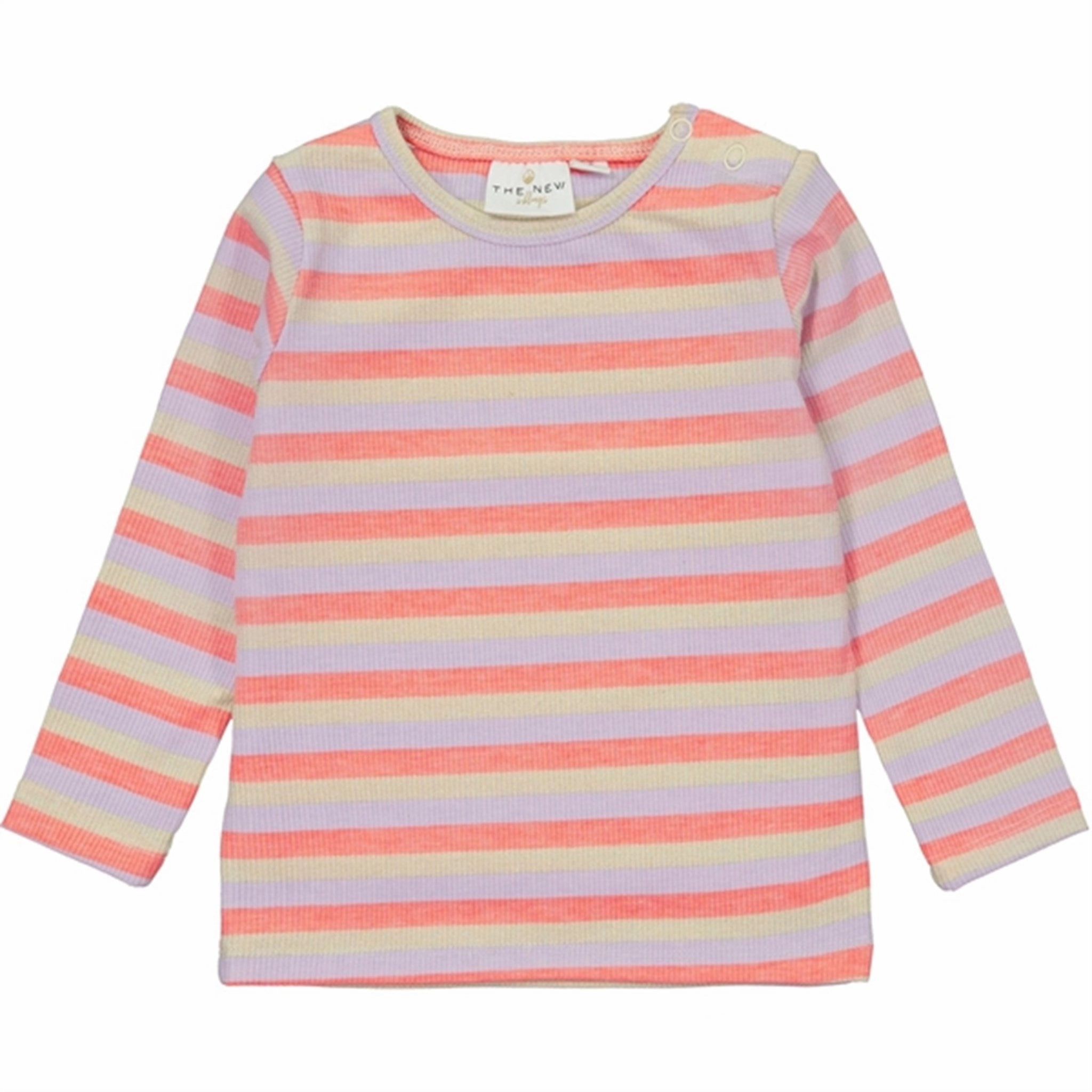 Lightweight Material THE NEW Siblings Lavender Herb Fridanne Rib Blouse