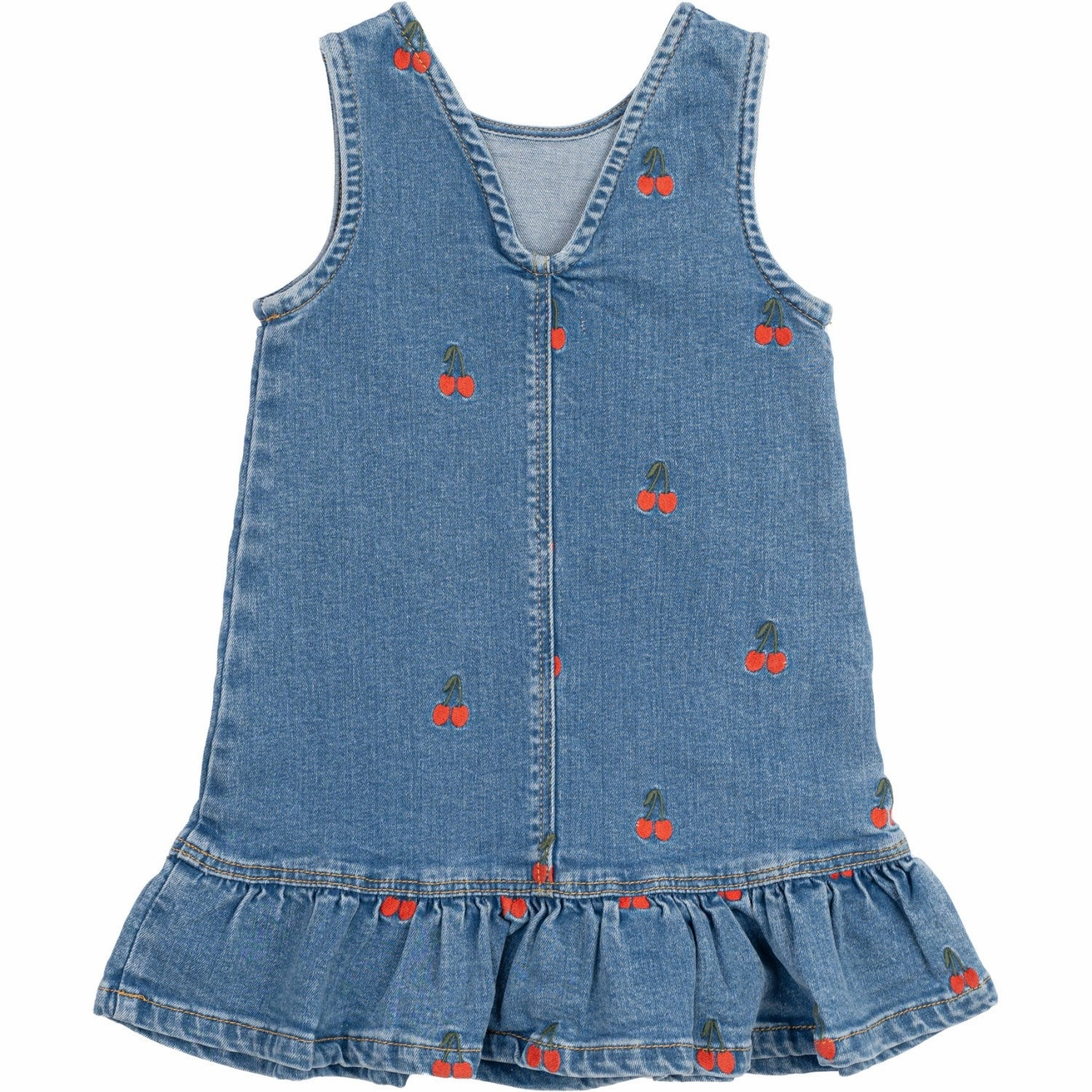 Pure Fabric THE NEW Siblings Light Blue Denim EMB Nayla Denim Dress
