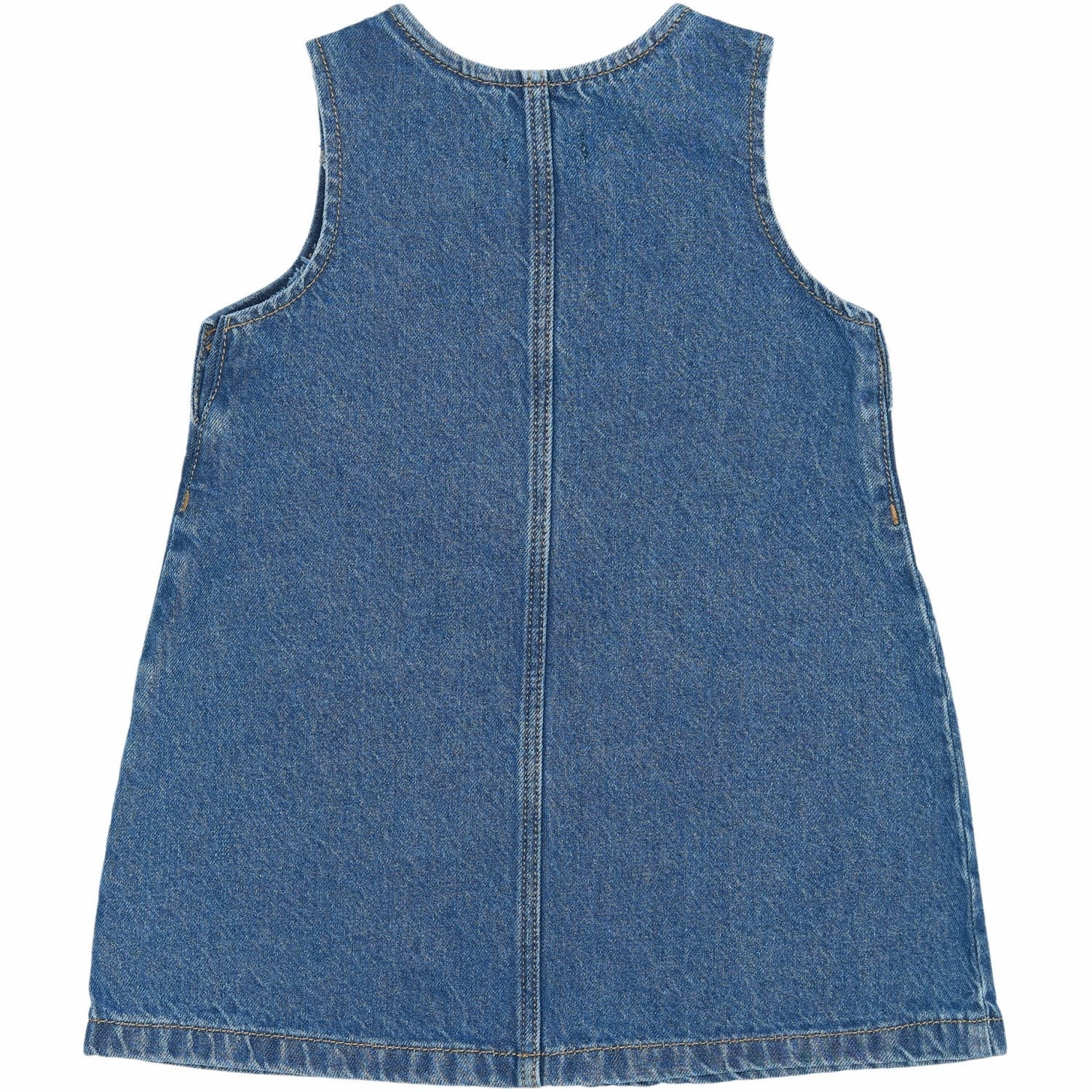 THE NEW Siblings Medium Blue Denim Pida S_L Denim Dress Smart Layers
