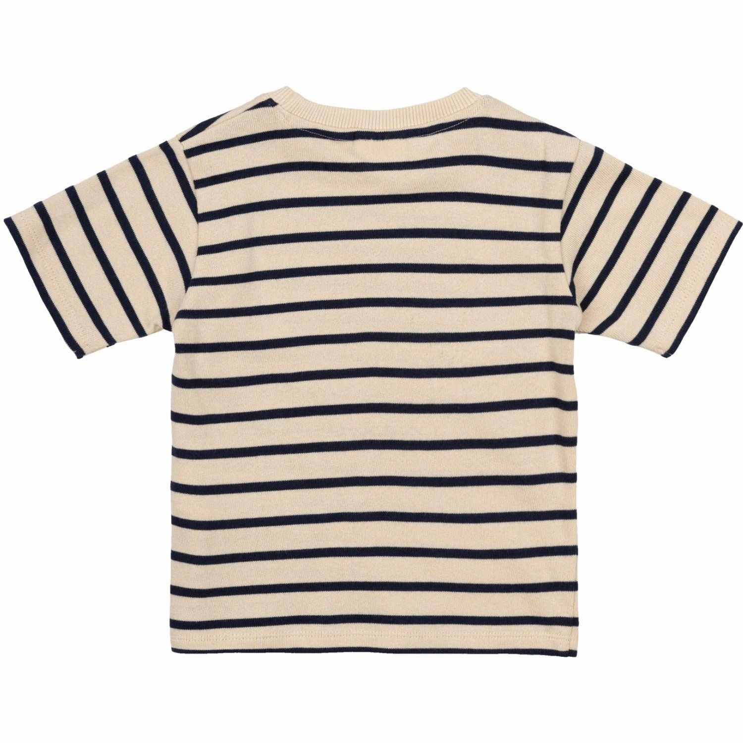 THE NEW Siblings Mood Indigo Striped Nat Uni Oversize T-Shirt NoSideSeams