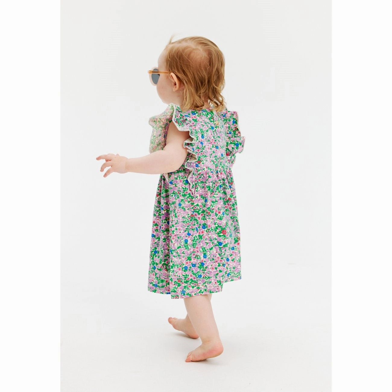 THE NEW Siblings Multi Flower AOP Janille Dress Flow Ready Effortless weekend dress