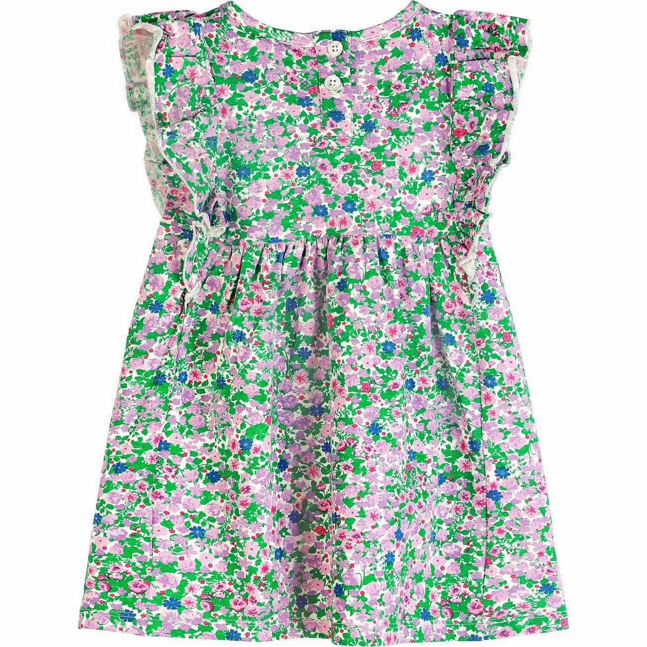 Feminine flowing piece THE NEW Siblings Multi Flower AOP Janille Dress