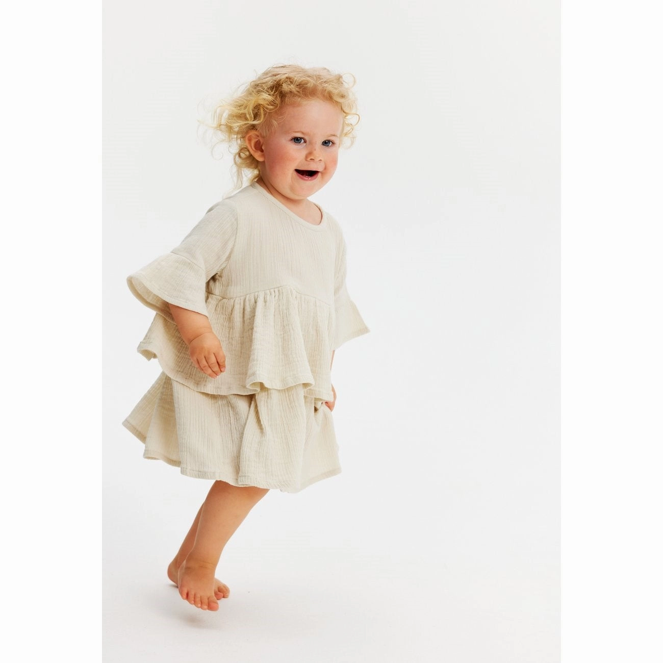 THE NEW Siblings Oatmeal Judith Dress Airy Comfort