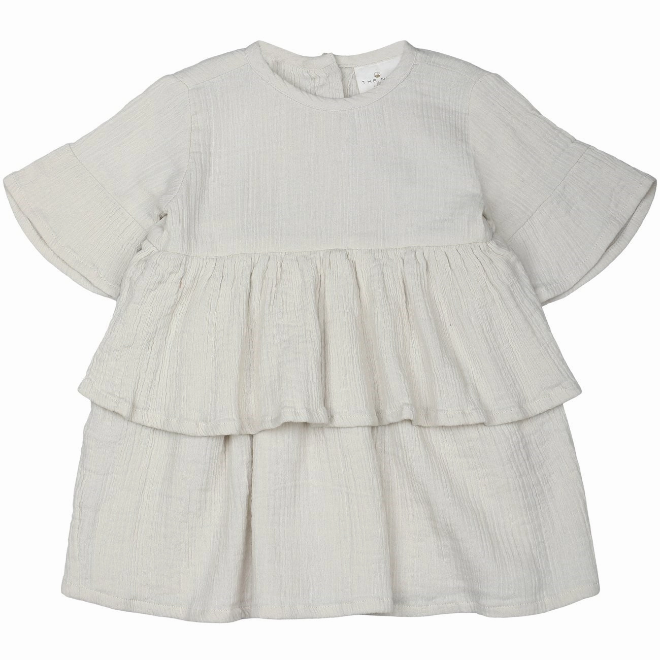 THE NEW Siblings Oatmeal Judith Dress Flowy casual dress Lounge Texture