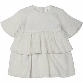 THE NEW Siblings Oatmeal Judith Dress Flowy casual dress Lounge Texture
