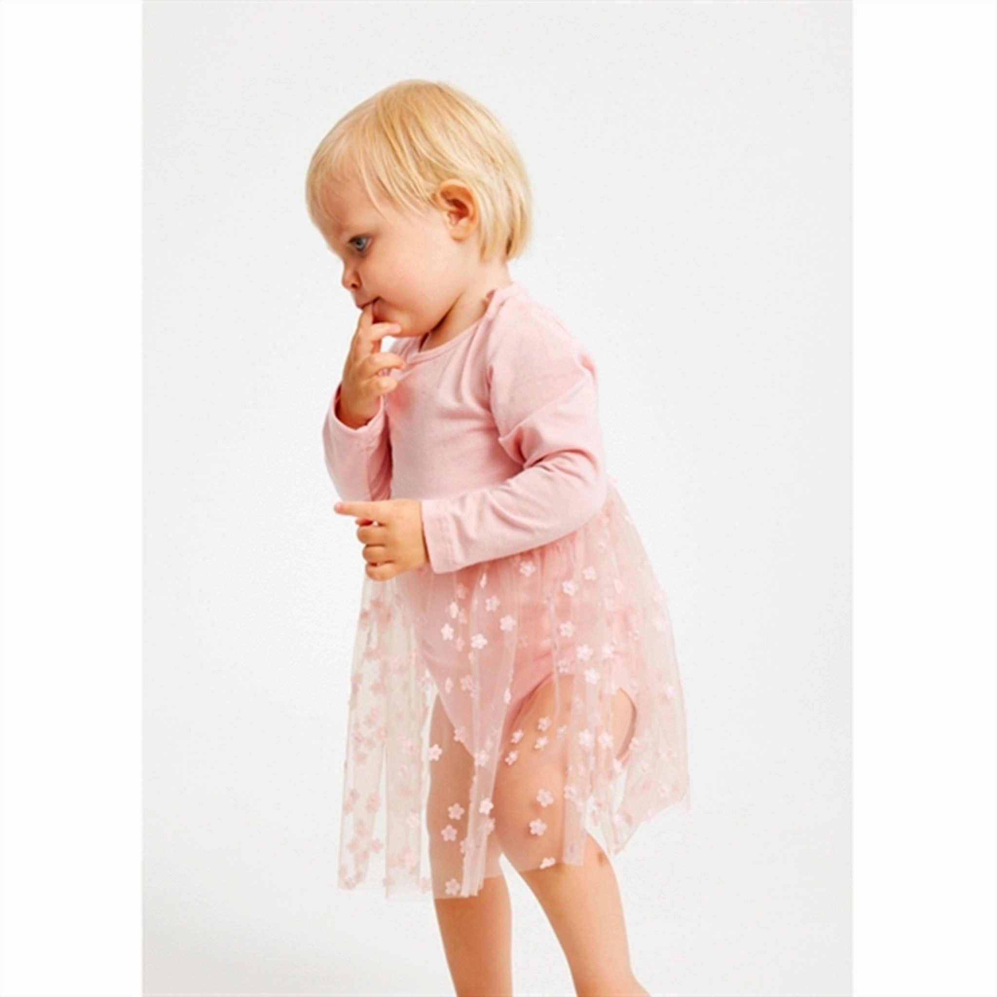 Dreamy Drape THE NEW Siblings Peach Beige Gracie Aria Dress