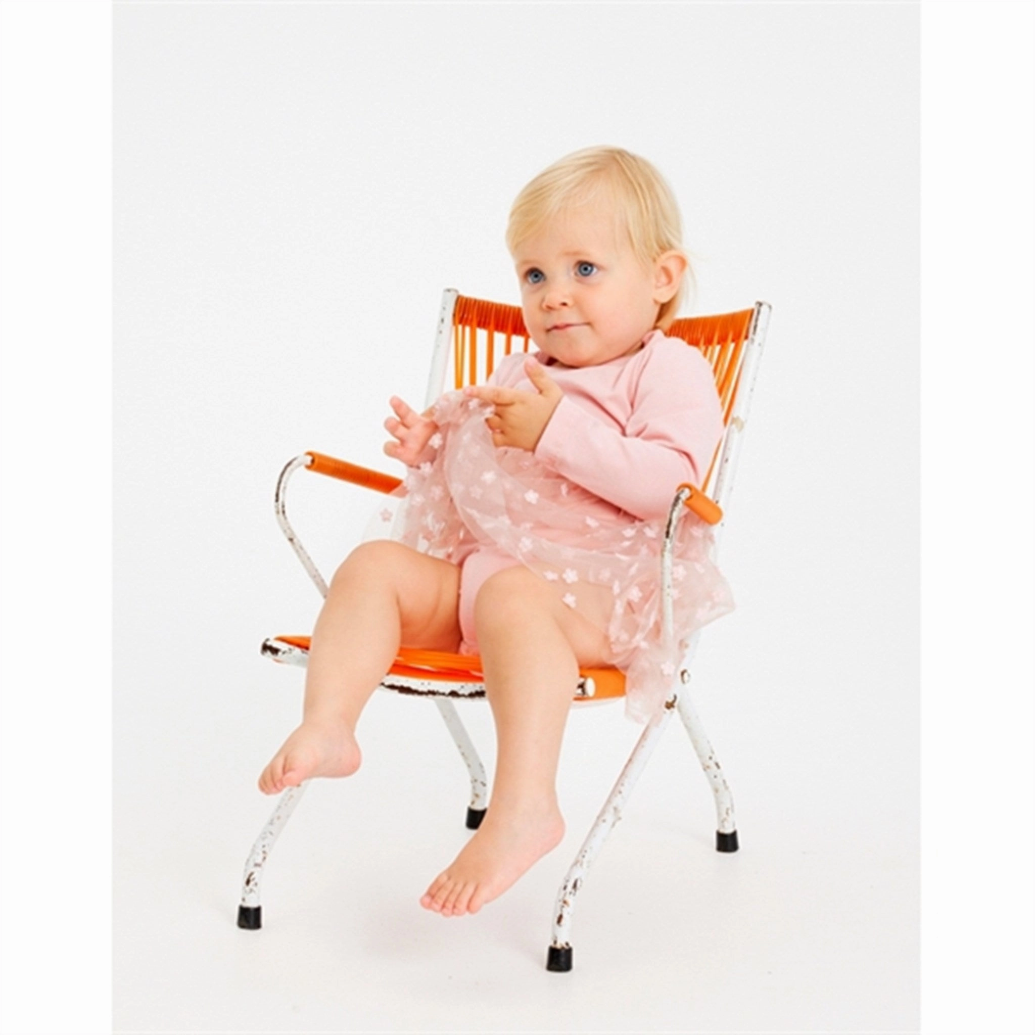 Insulating-Lining Fluid movement THE NEW Siblings Peach Beige Gracie Aria Dress