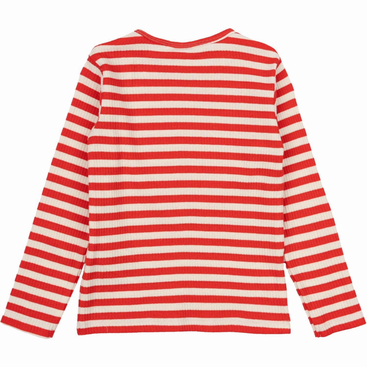 THE NEW Siblings Poppy Red Striped Fro Uni Rib Blouse Non Iron Fabric Plaid Design