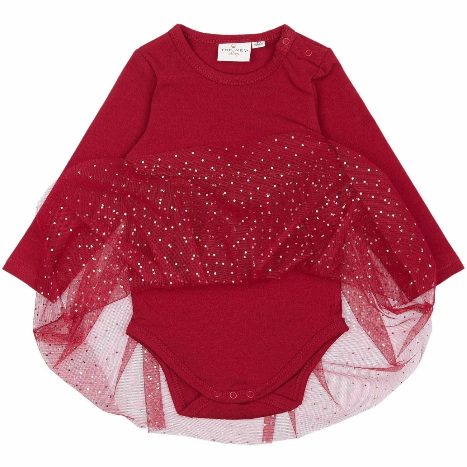 THE NEW Siblings Rio Red Macie Body Dress Relax Cut Texture Blend