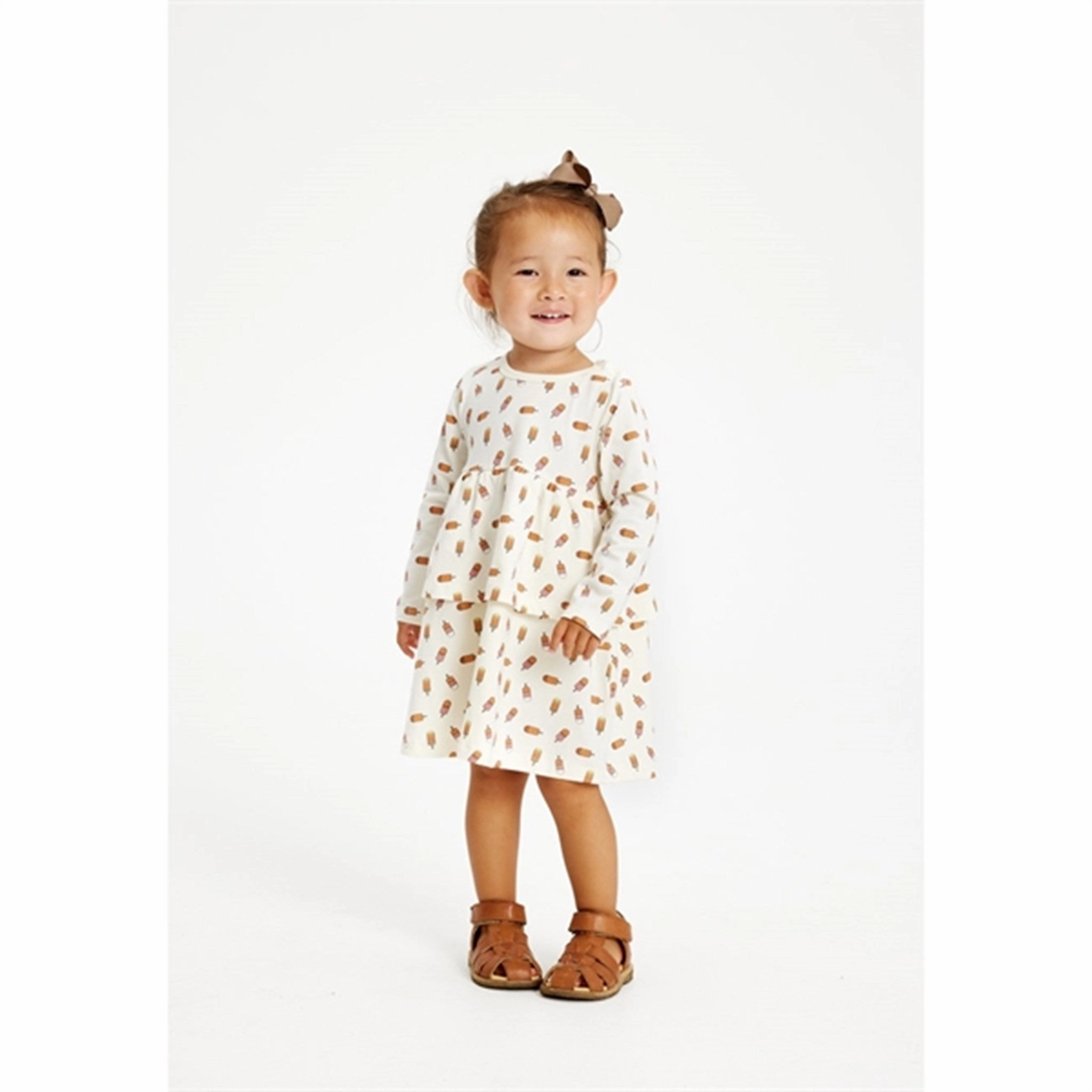 THE NEW Siblings Tiny Ice AOP Glace Dress Simple Profile Gentle Aesthetic