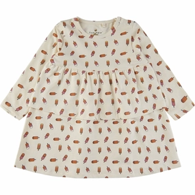 THE NEW Siblings Tiny Ice AOP Glace Dress Balanced Tones