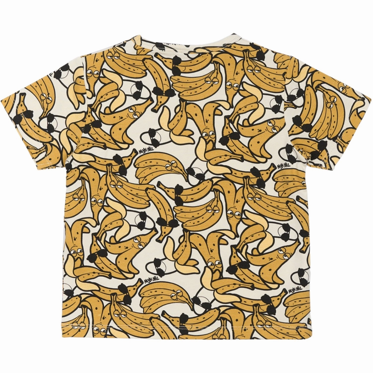 THE NEW Siblings White Swan AOP Oscar T-Shirt Minimalist purity Long sleeved warmth