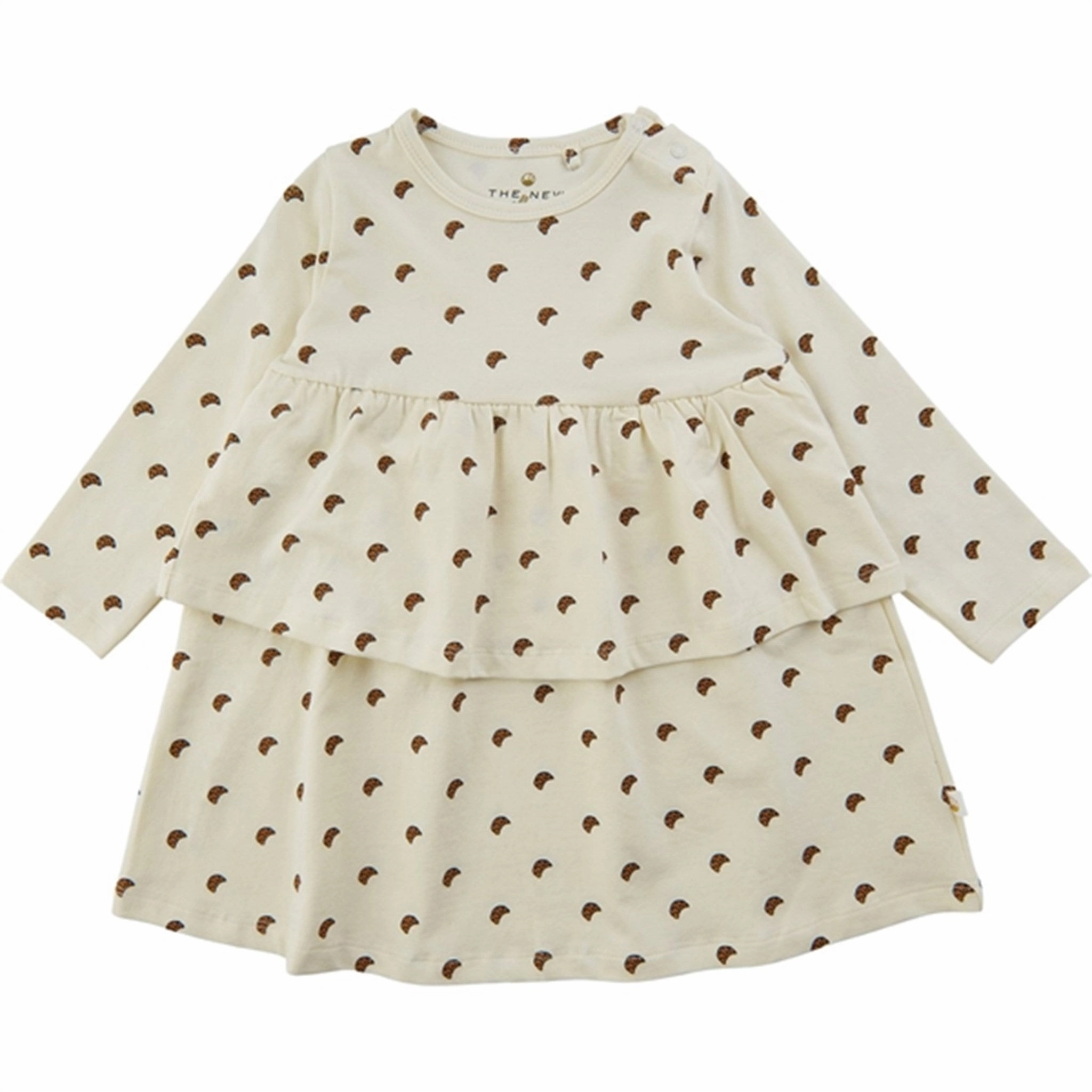 THE NEW Siblings White Swan Fimo Dress Flattering Comfort Wear