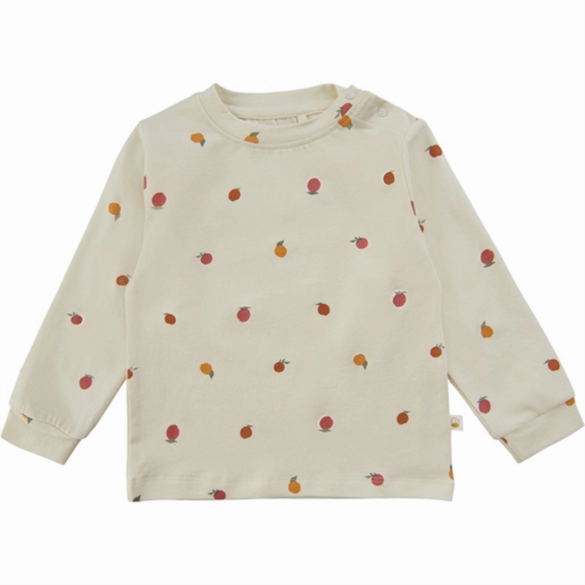 Embroidered Logo THE NEW Siblings White Swan Fruit Blouse