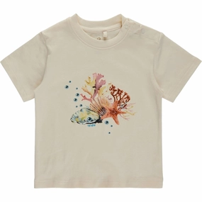 Stylish and Fun Layered Style THE NEW Siblings White Swan Goral T-shirt