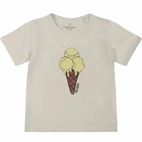 THE NEW Siblings White Swan Kip T-shirt Seasonal Outfit Award-winning