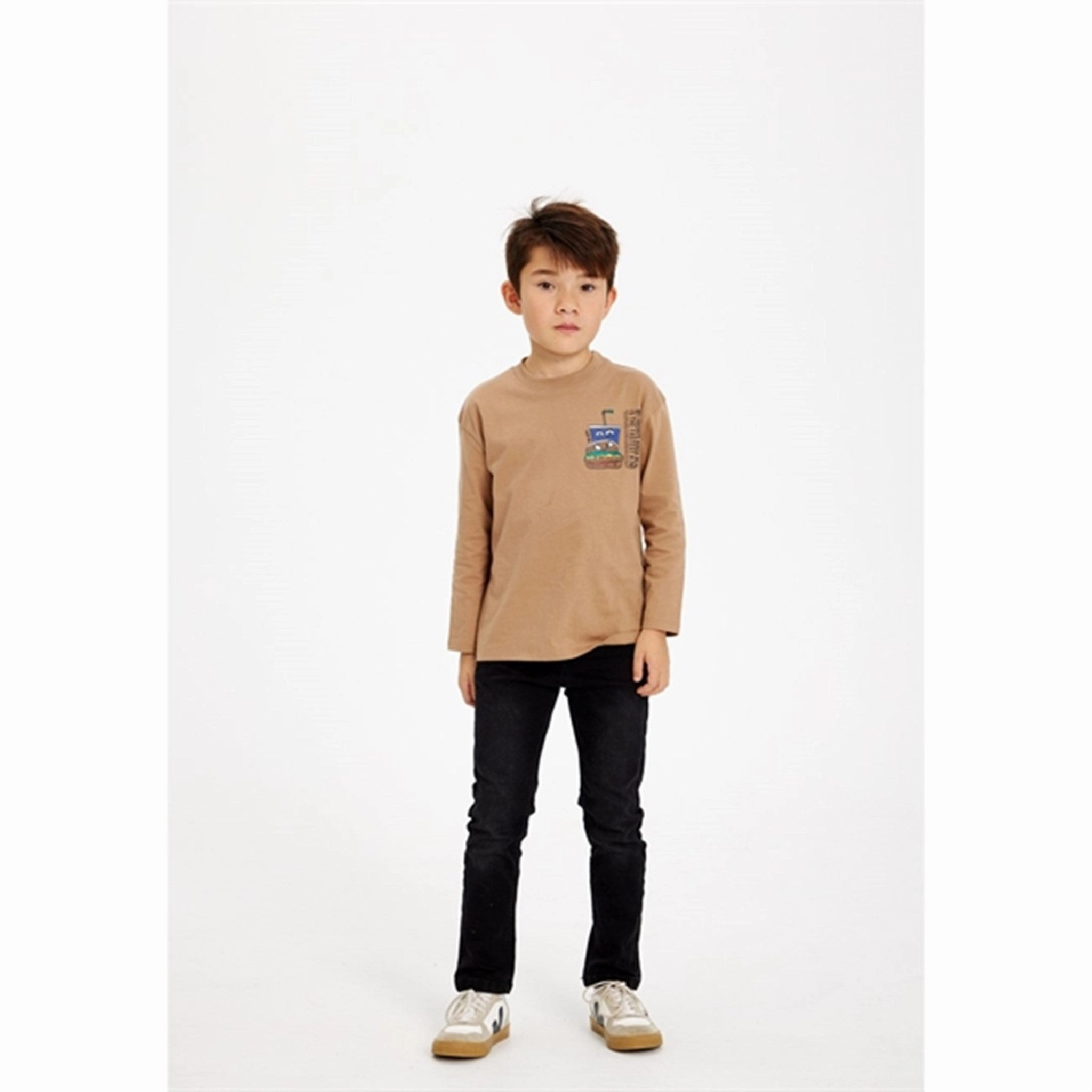 Streetwear Split hem The New Tigers Eye Herbert Blouse