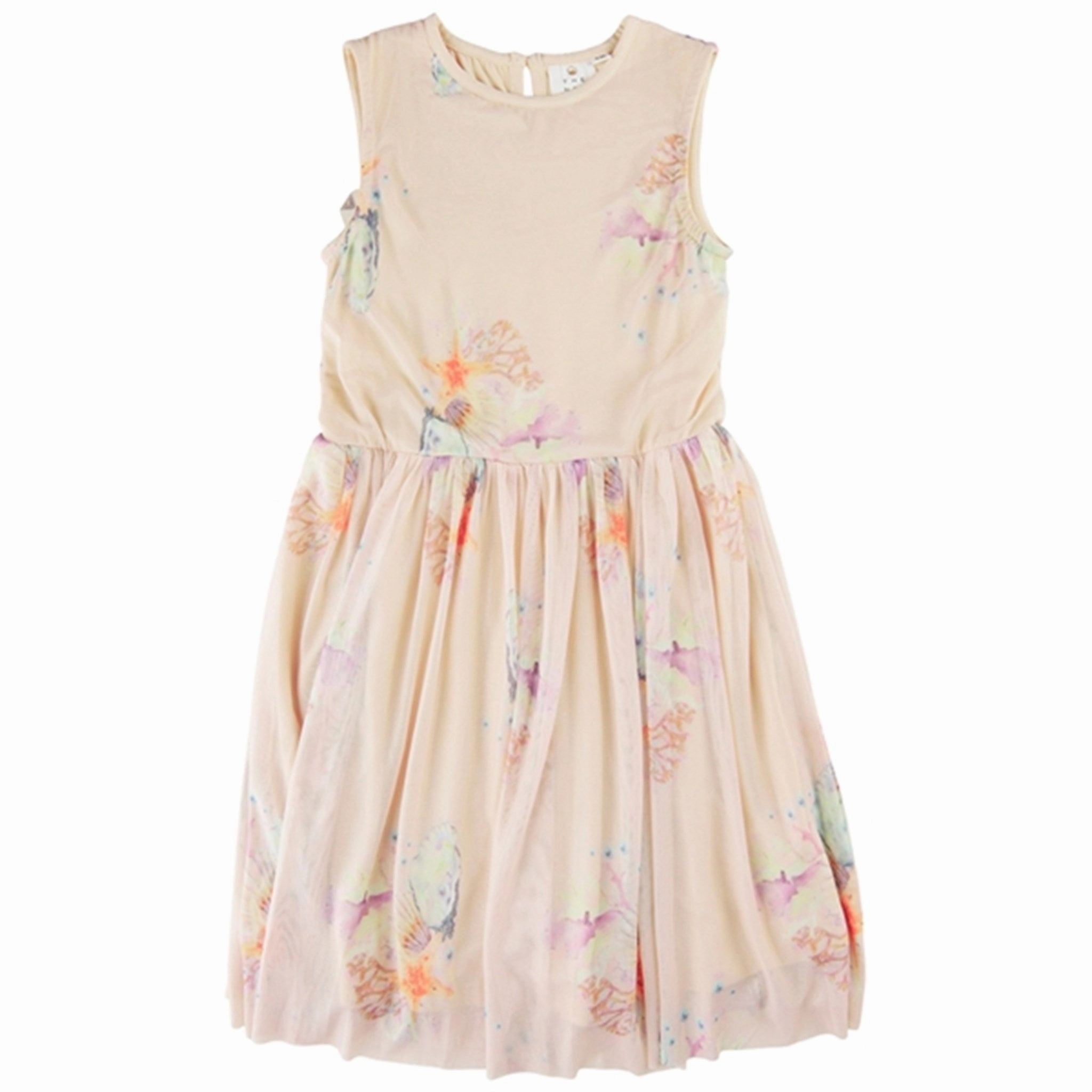 THE NEW White Swan Coral AOP Gigi Dress Moment Glow Timeless Trend