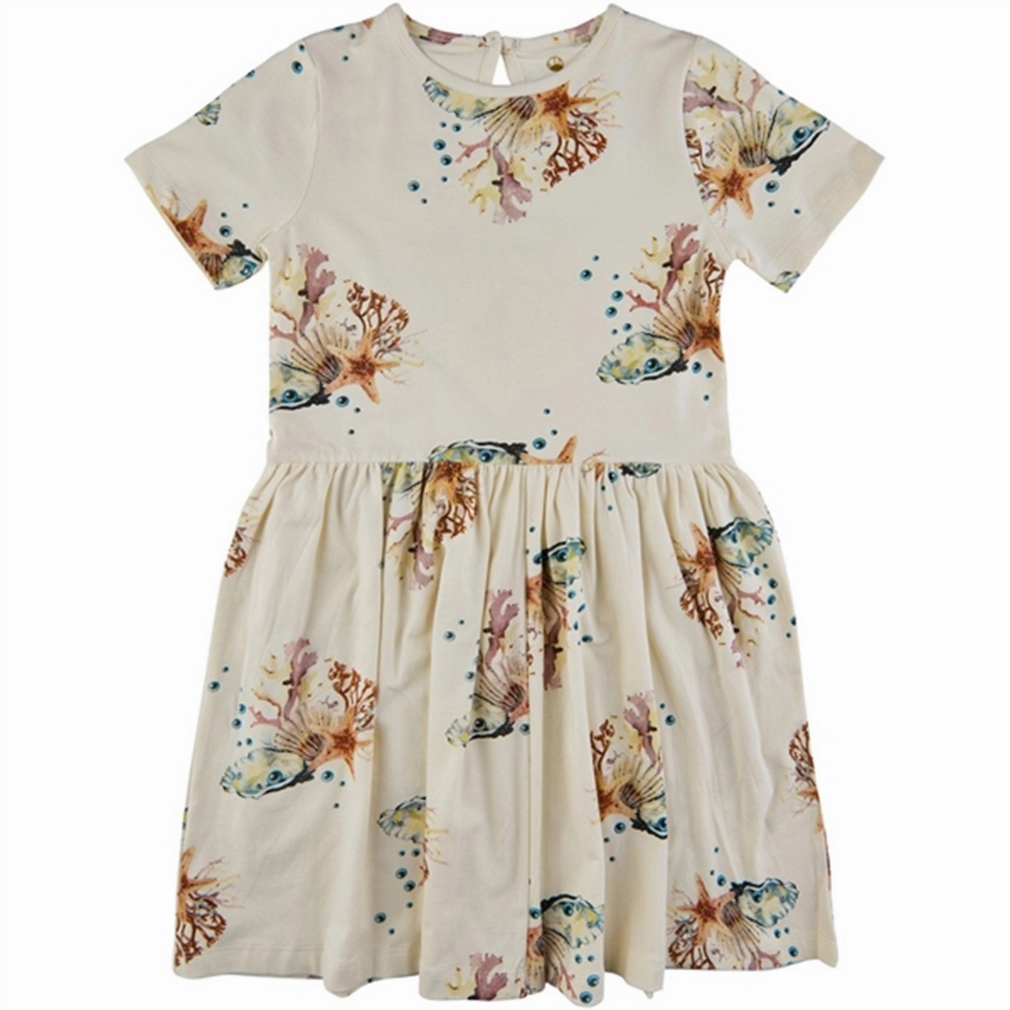 THE NEW White Swan Coral AOP Giselle Dress Urban Aesthetic Light As Air