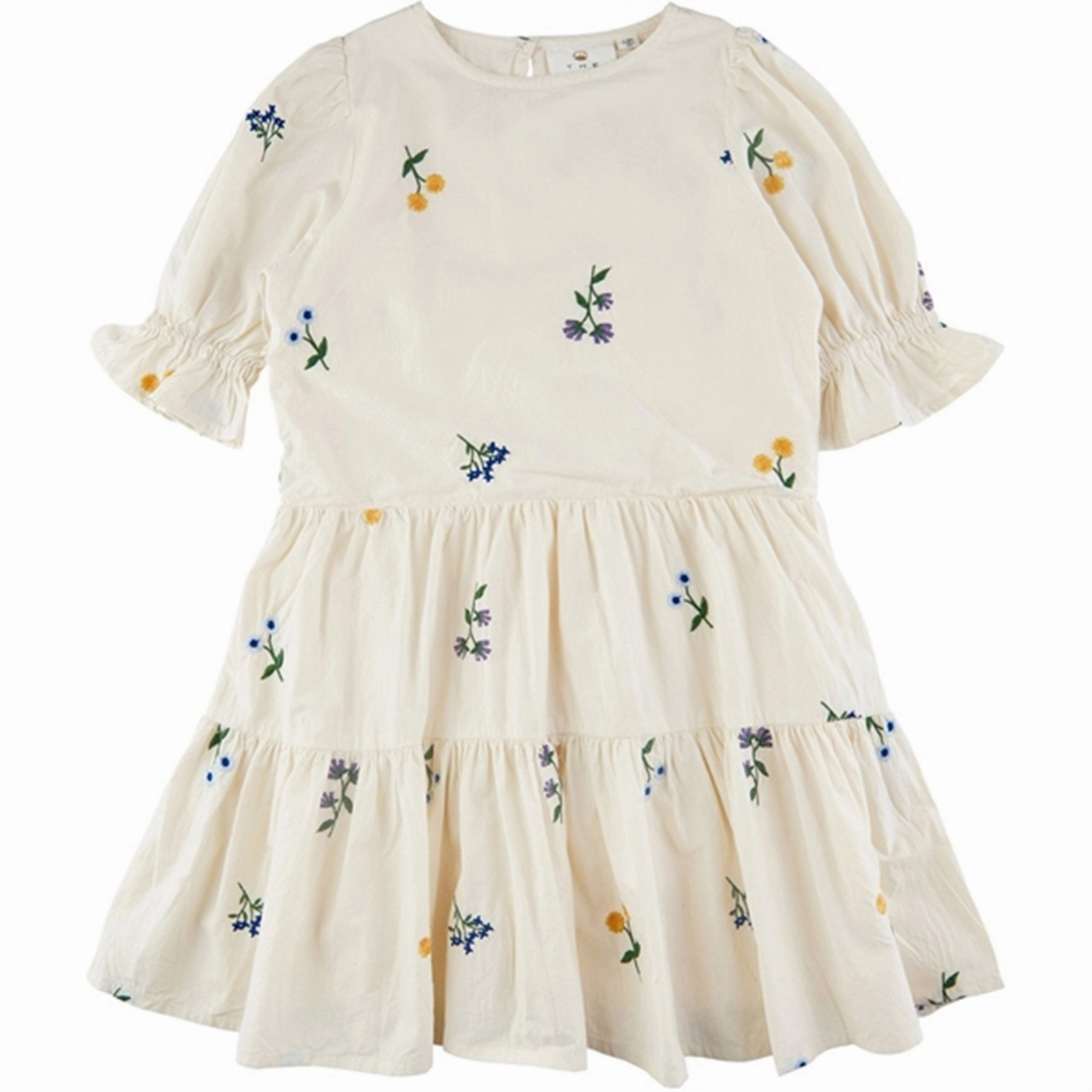 Silk-Blend THE NEW White Swan Fifia Dress