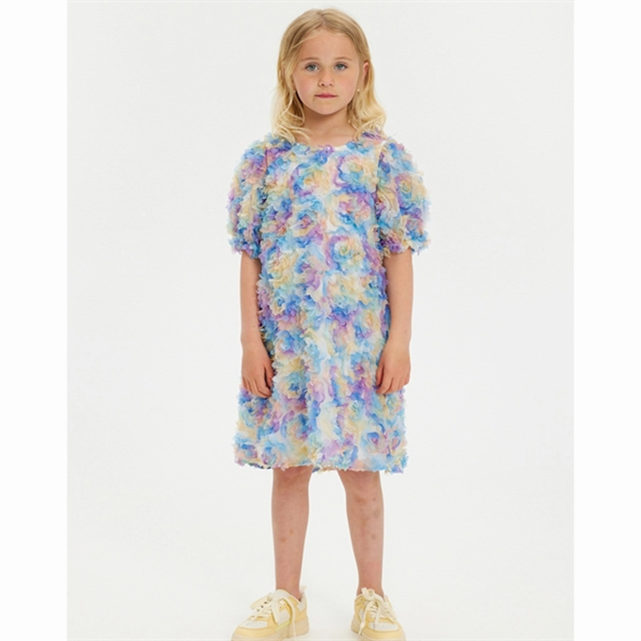 THE NEW White Swan Flower Dress Inner Glow