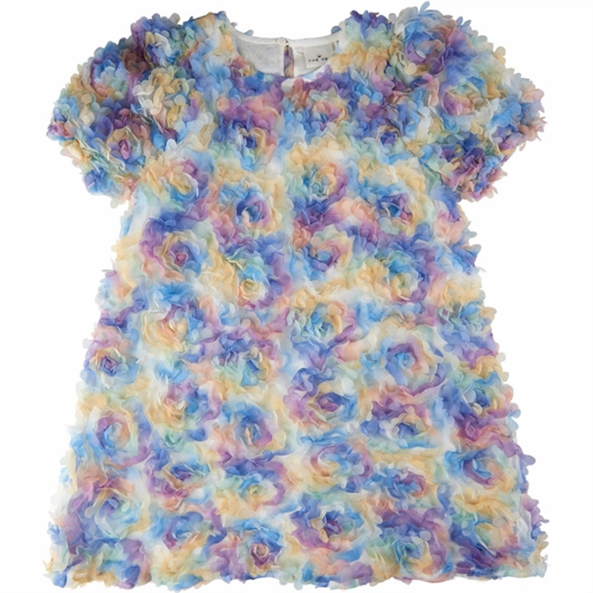 Mood Edge Comfy Yet Stylish THE NEW White Swan Flower Dress