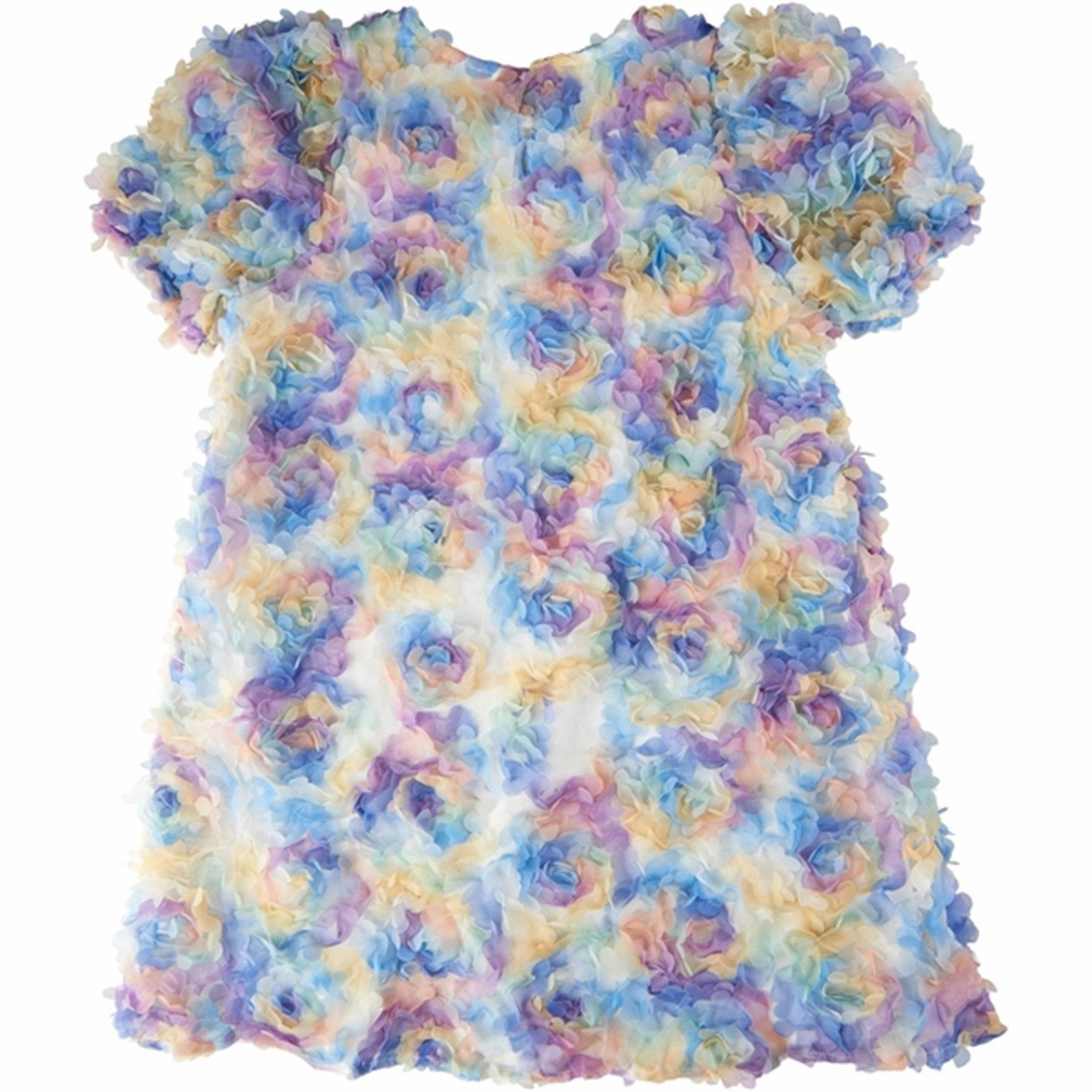 THE NEW White Swan Flower Dress Feather Light Movement Feel