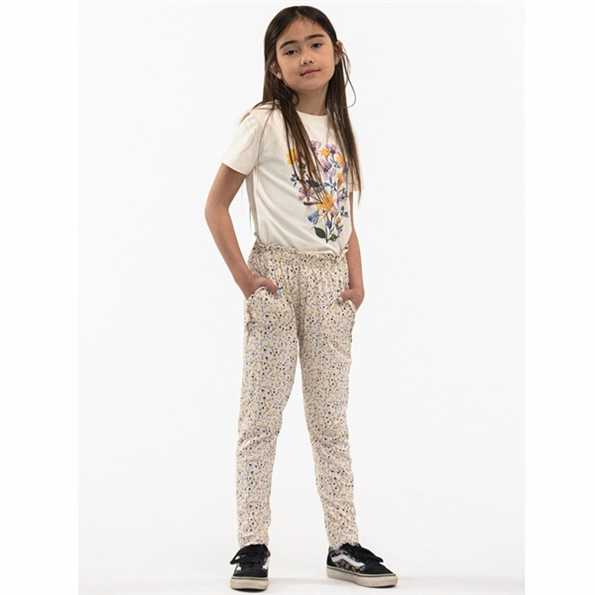 Lightweight Shirt THE NEW White Swan Flower T-shirt