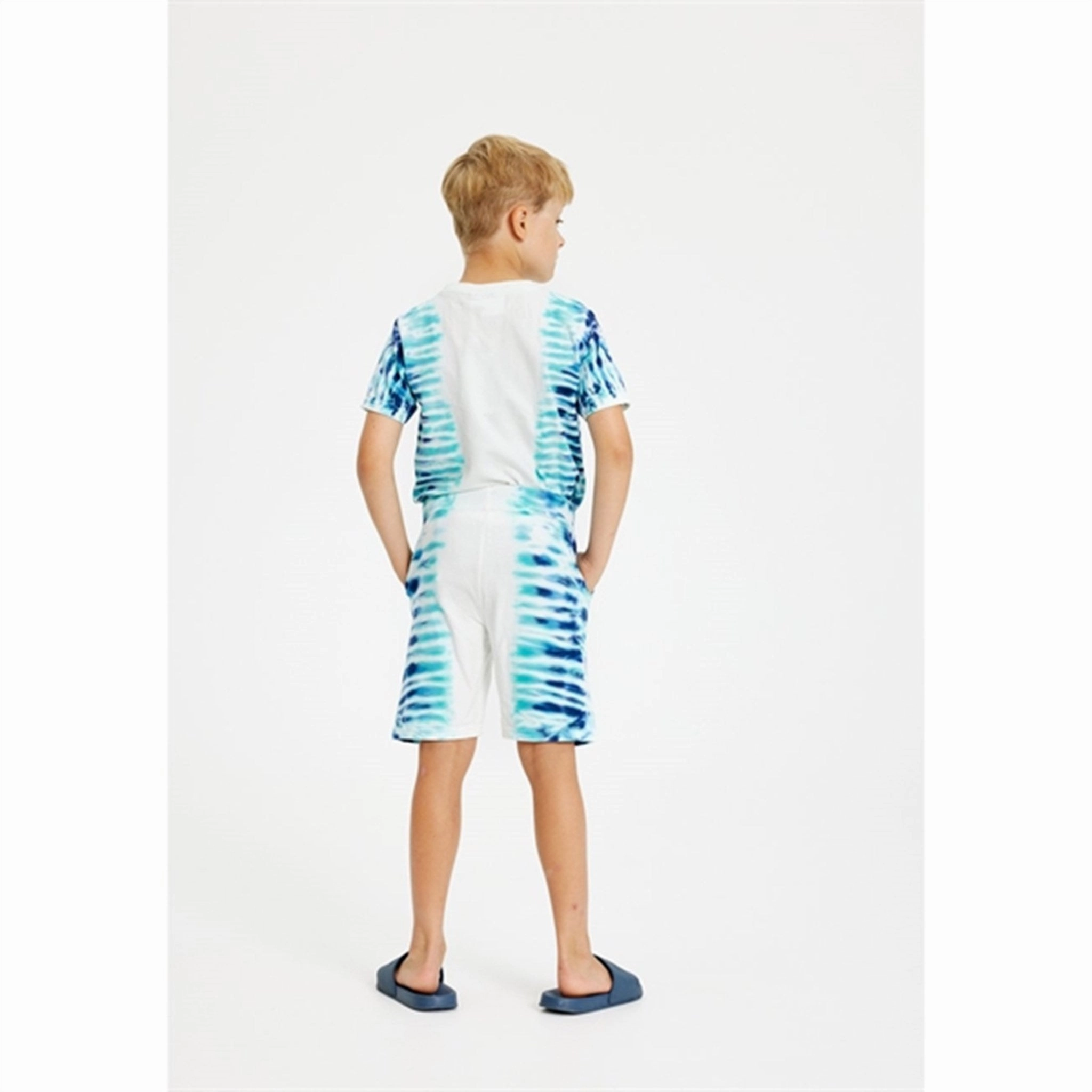 Ultra Soft Blended Textile Raw Hem Finish THE NEW White Swan Gabriel T-shirt