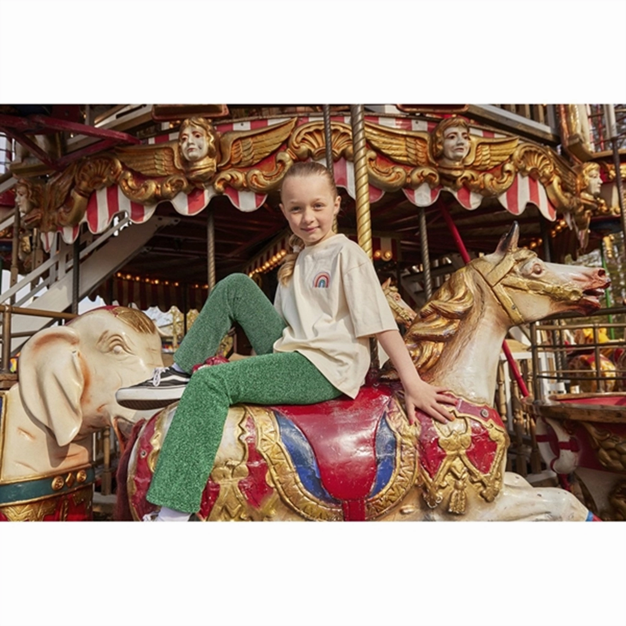 Everyday Top Zero Waste Production The NEW White Swan Jutta T-Shirt