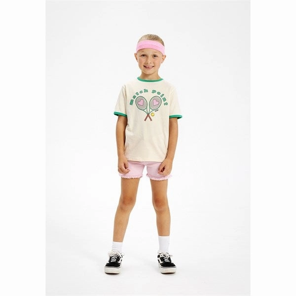 Water Based Ink Print Essential Casual The New White Swan Kelly T-shirt