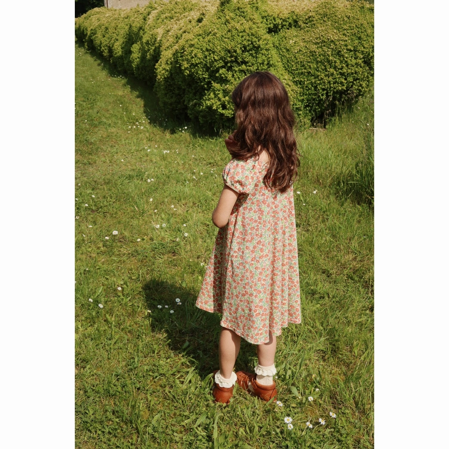 Konges Sl?jd Kaluka Classic Ss Dress Gots Korean Mood Casual Elegance