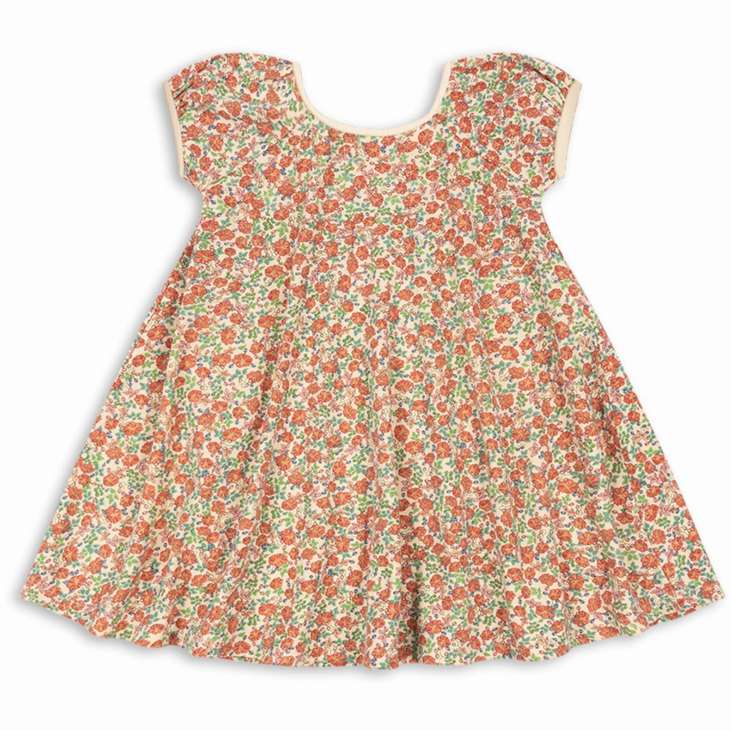 Konges Sl?jd Kaluka Classic Ss Dress Gots Soft Weave NonIrritatingLining