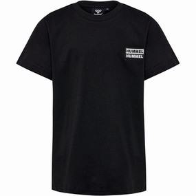 Hummel Black Surf T-Shirt Unisex Core