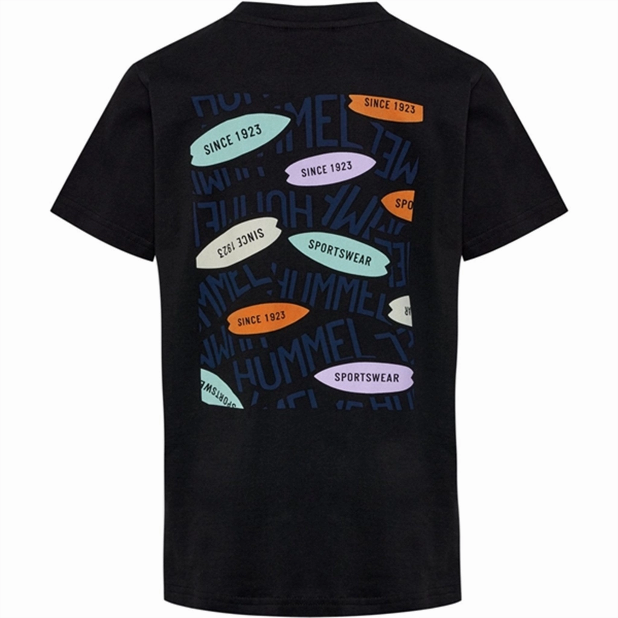 Non Irritating Seams Hummel Black Surf T-Shirt