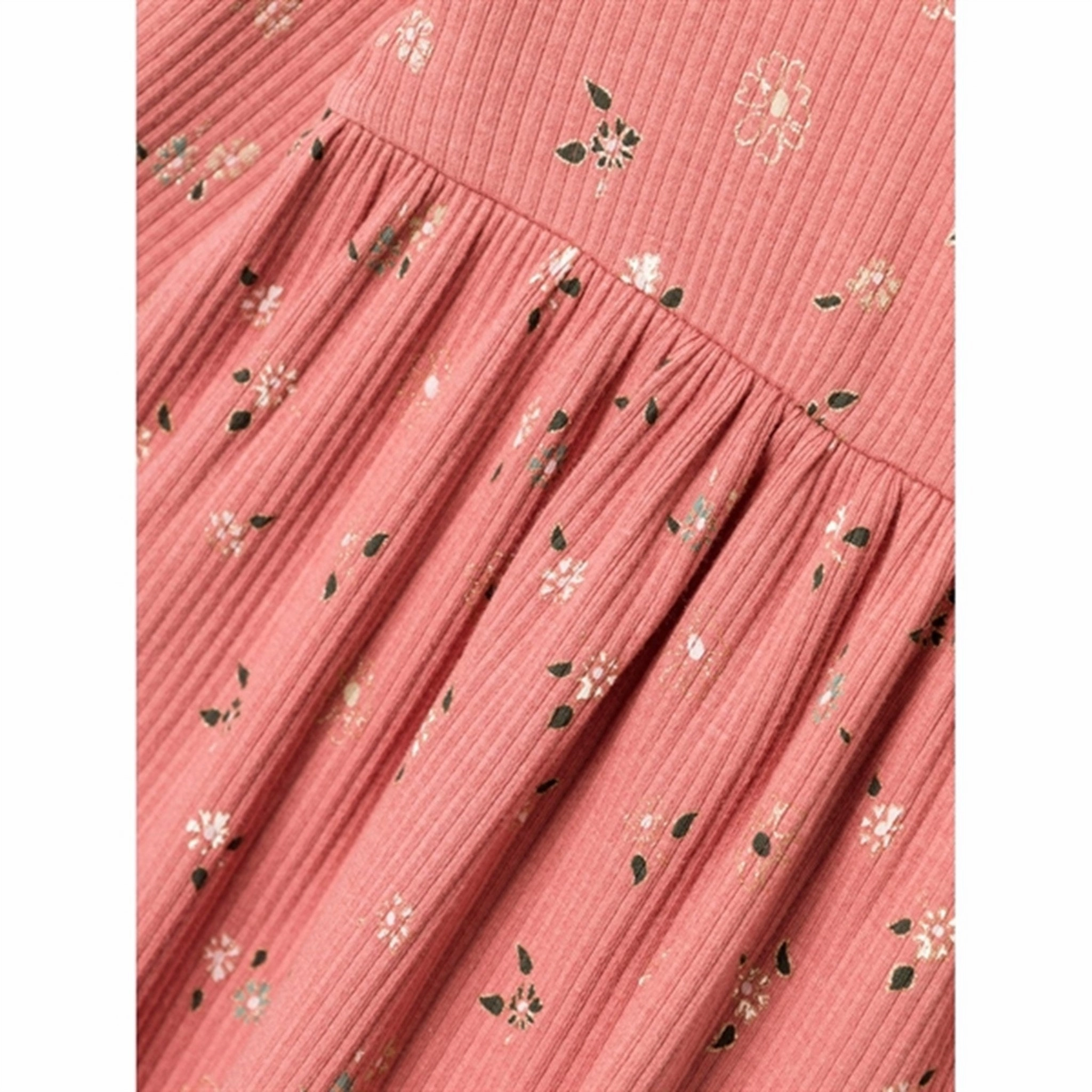 Vintage Style Versatile dress for layering Name it Light Mahogany Osha Dress