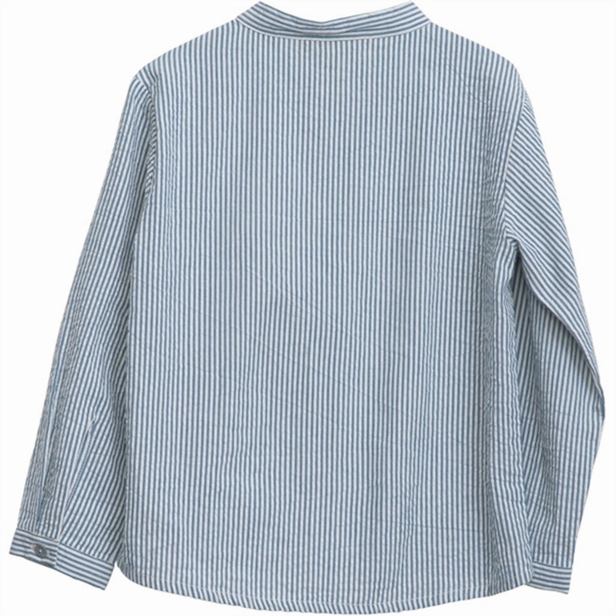 Serendipity Sapphirestripe Shirt Layering Essential Dinner Date