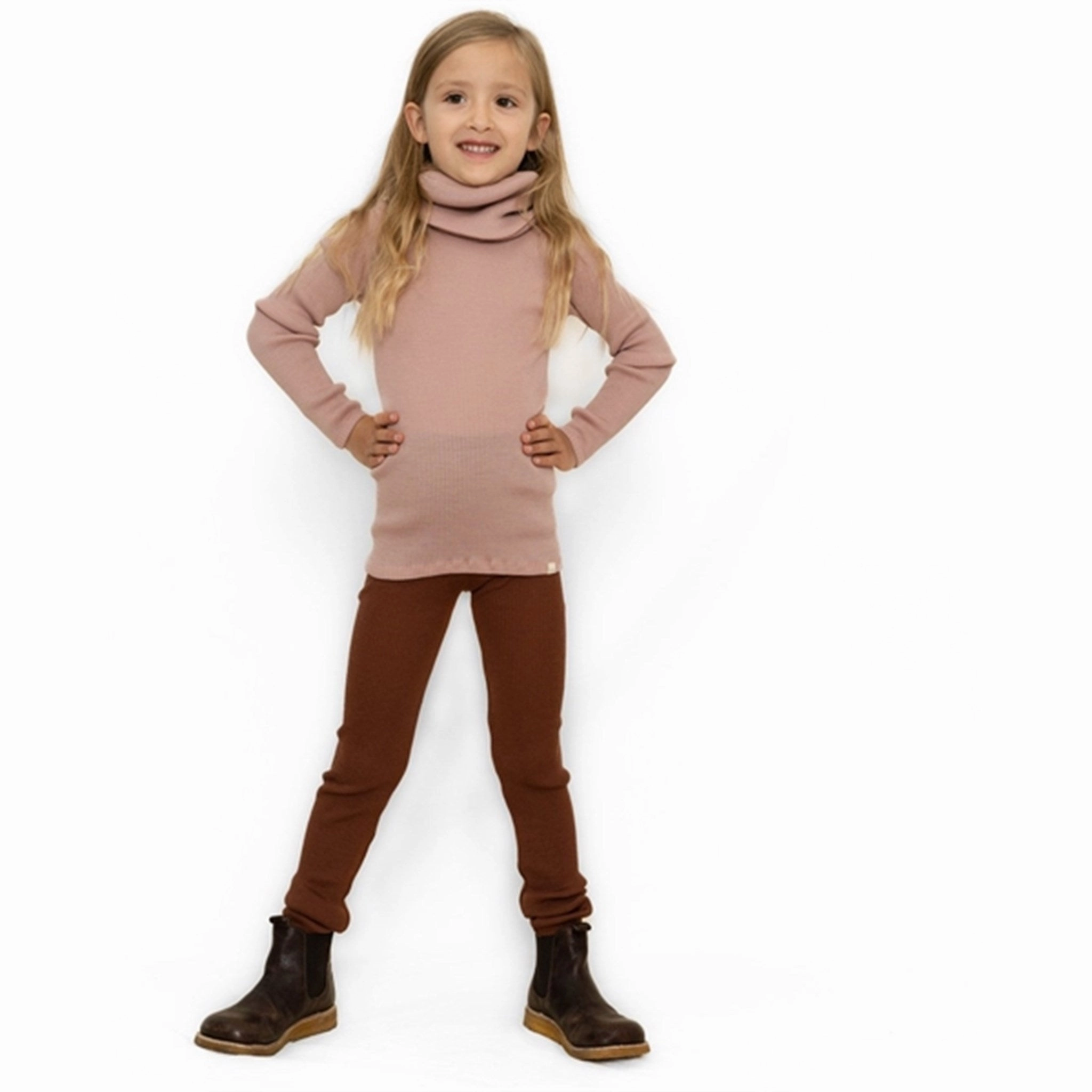 Minimalisma Atlantic Blouse Dusty Rose Odor Control Fabric