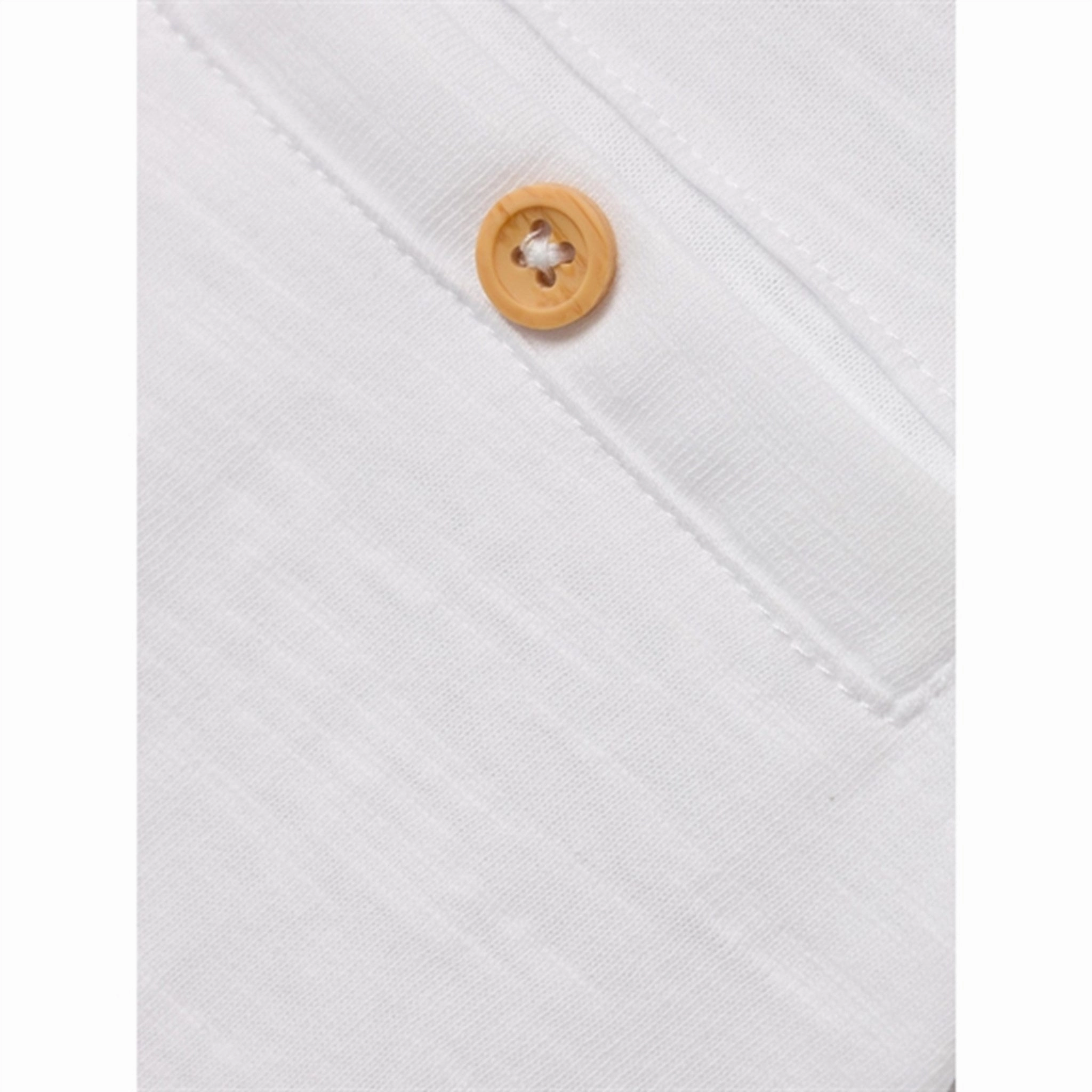 Name it Bright White Vincent T-Shirt Noos Spandex Enhanced Elasticity