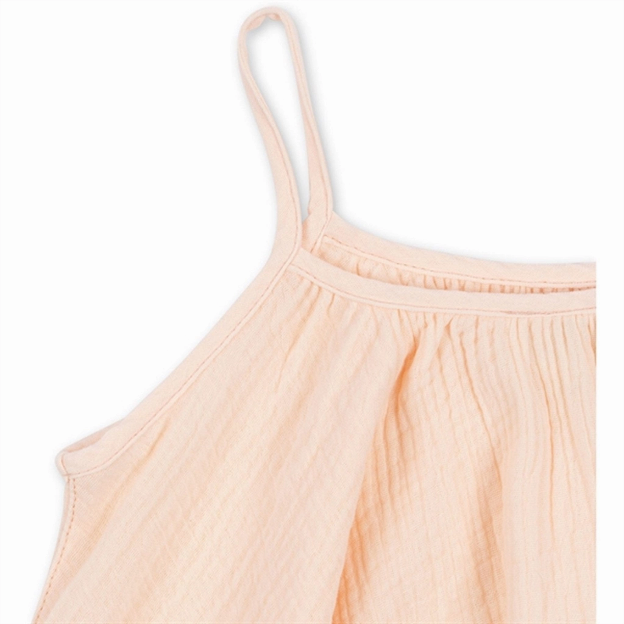 Konges Sl?jd Peach Dust Olive Strop Dress Casual Elegance