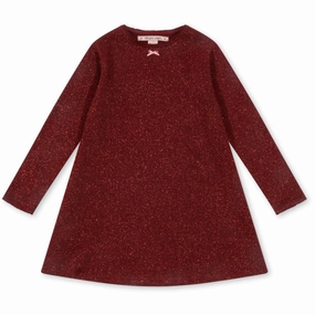 Lightweight Feel Flap-Detail Konges Sl?jd Red Dahlia Roli Dress