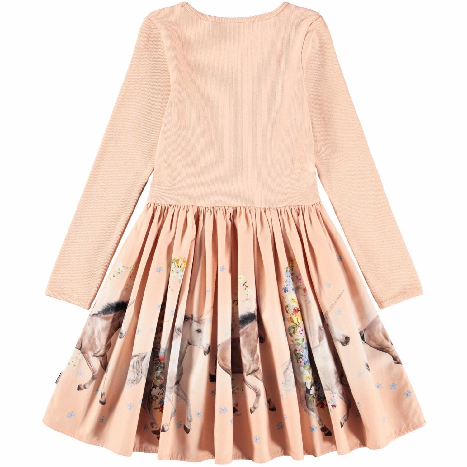 Molo Universal Flora Casie Warm Dress LS Tonal-Stitching