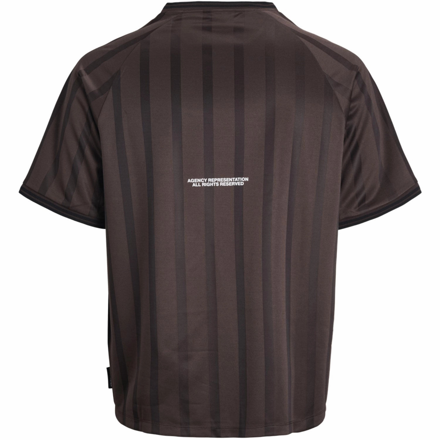 Jack & Jones Junior Seal Brown Jcocover Retro Football Tee Ss Jnr Essential Style Wear Cool Vibes